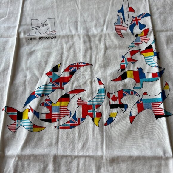 🎀 Buy 2 Get 1 Free 🎀 Arkana Memorial Caen Normandie T-Shirt Made in France - Picture 4 of 7